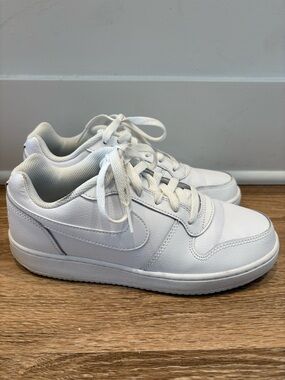 Nike Court Vision Low White Sneakers size 8